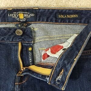 Lucky Brand~Women's Size 4/27~Lola Skinny Jeans